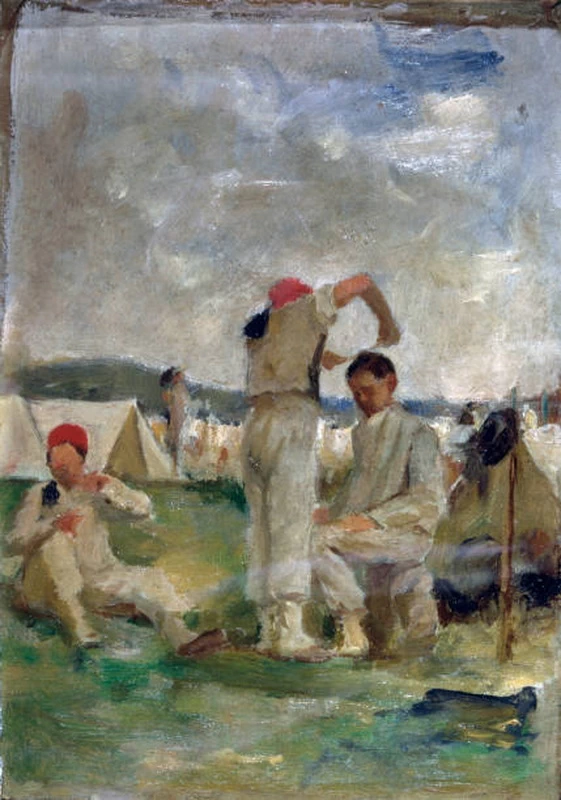Soldati al campo